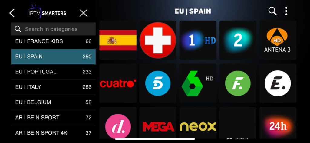 IPTV SPAIN PORTUGAL