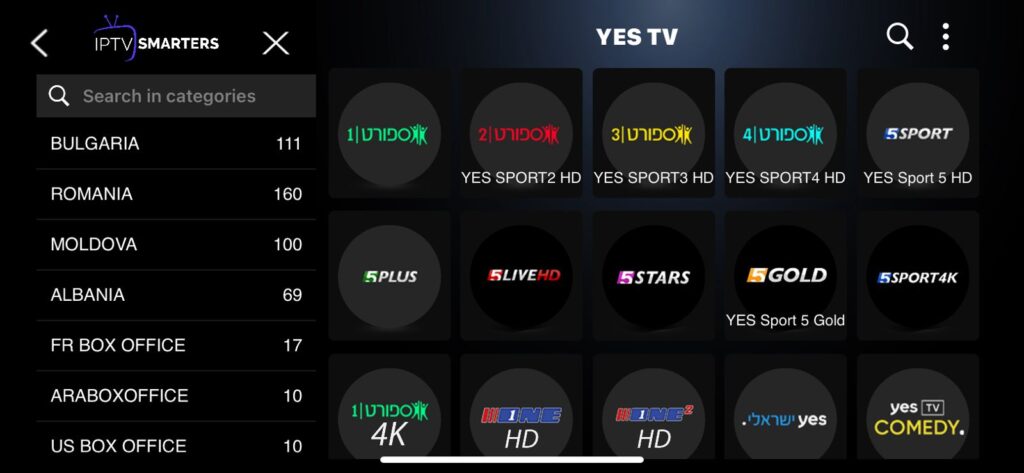 MOLDOVA ROMANIA BULGARIA IPTV